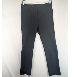 Charter‎ Club Classic Fit Black Straight Leg Pants Women's Size 8